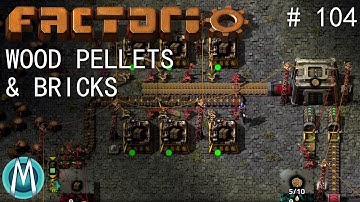 [Factorio 1.1 4K] Angel/Bobs Ep 104: Wood Pellets & Bricks