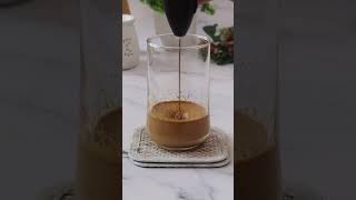 Iced Caramel Dalgona Coffee | Recipe in the comment section
