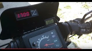 simson sr83,4 vmax na luźnym kole oko 180km