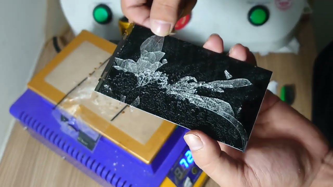 replace lcd glass Sony Xperia Xz1 ( cara Ganti kaca lcd yg sudah retak SOV36 SO-01K )