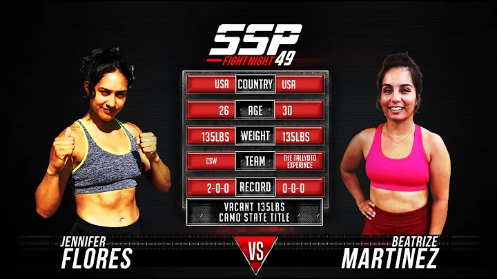 Jennifer Flores vs Beatrize Martinez - SSP 49