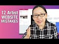 Don't Make Those Artist Website Mistakes