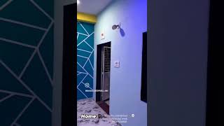 Blue Colour Combination || 2Bhk Home design | Best Wall Colour Combination