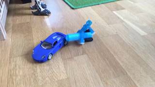 Stikbot - Rocket Car Crash With Homer Simpson