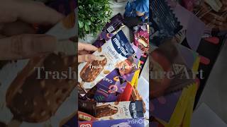 Trash to Miniature Art😍wait till the end #waitforend #recyclecraft #viral #miniaturecraft #shorts