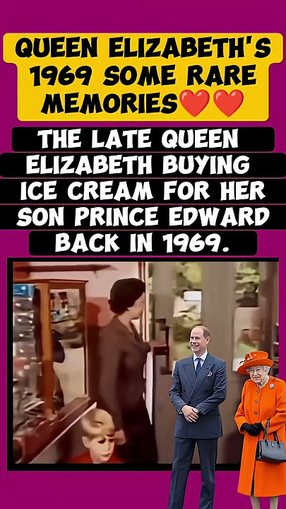 The Late Queen Elizabeth's 1969 some rare memories with her son #queenelizabeth #uk #viral