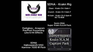 Line 6 HX Effects / Darkglass Anagram (Neural Amp Modeler Rig) Sonic-DNA Super Krakn pack.
