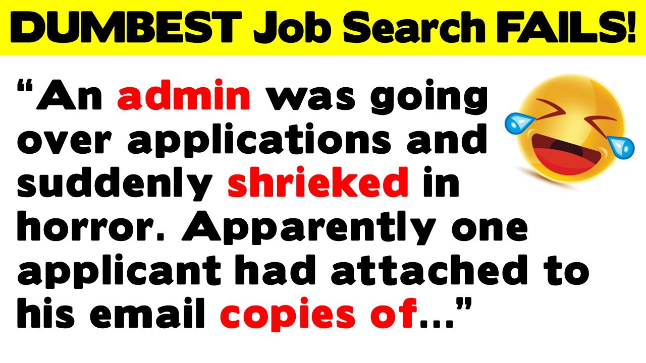 DUMBEST, Funniest Job Search & Interview FAILS!