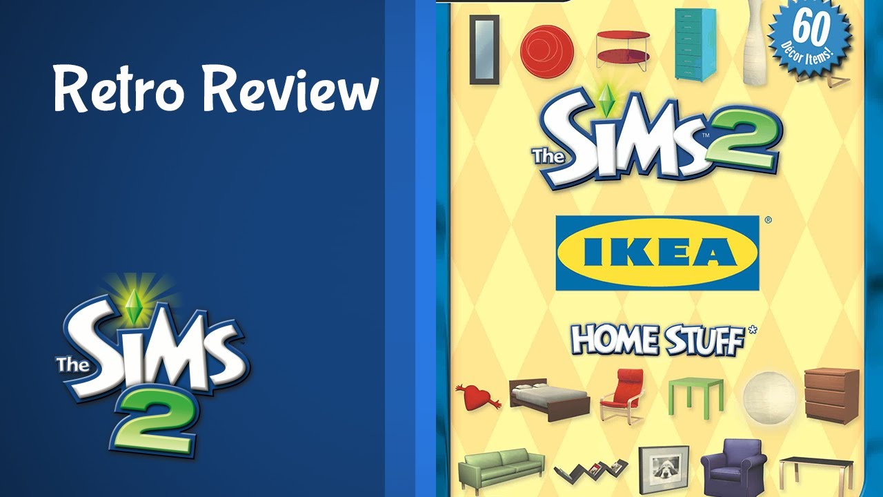 Retro Review The Sims 2 Ikea Home Stuff Pack Youtube