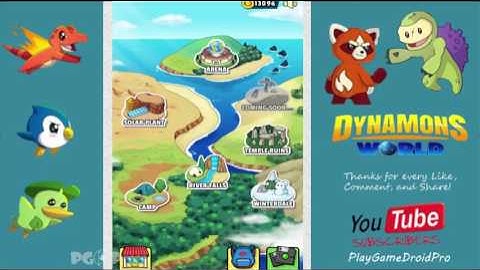 Dynamons World ♥ FLAMBOAR Vs GLIXIE   PvP Online Arena   PART 24