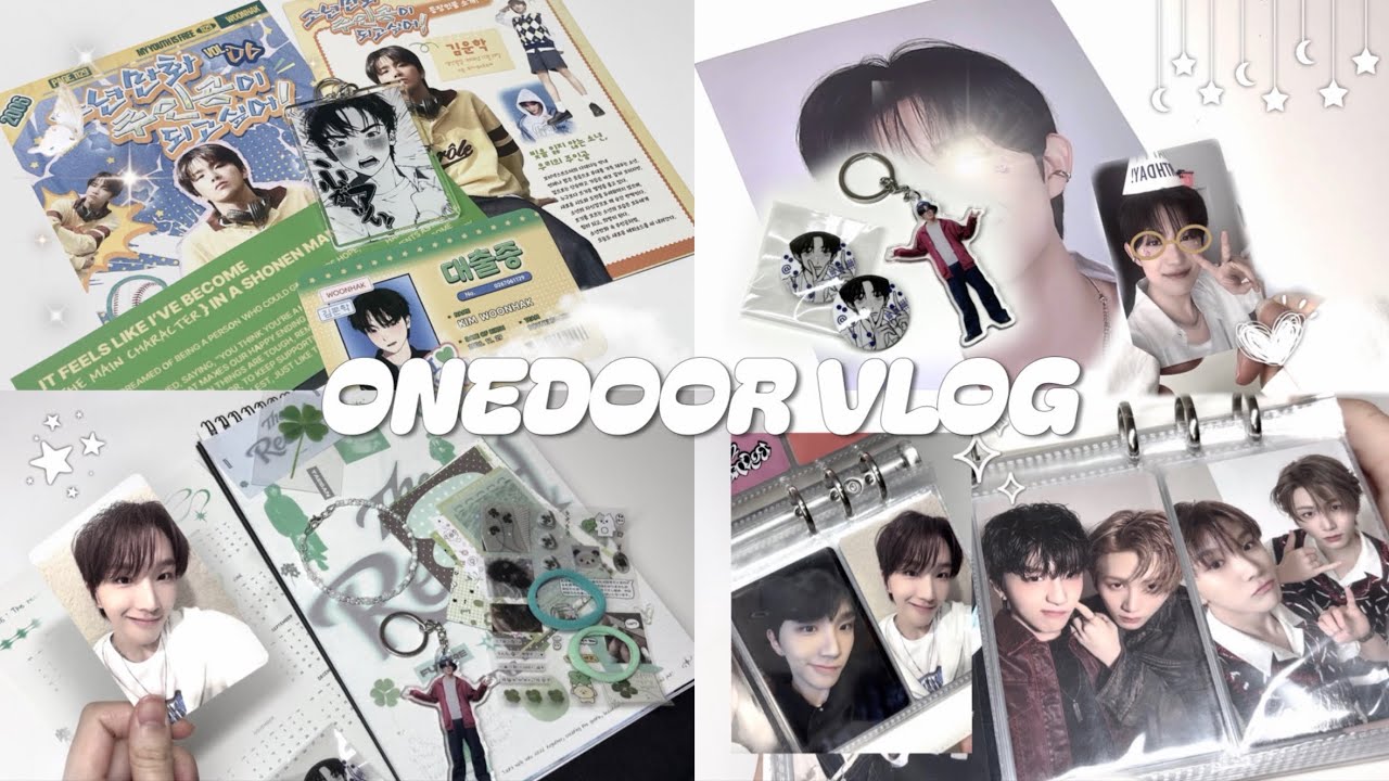 [원도어 브이로그] 힙합보단 사랑, 사랑보단 운학 ෆ˃̶͈̑.˂̶͈̑ෆ • 운학 생일 • 택배깡 • 반택깡 • 통판 • 시즌그리팅 • 럭프 • 원도어로그