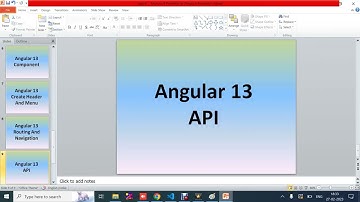 Learn Anguler 13 Chapter 6 (What Is API ?) #angular #angular13  #webdesign