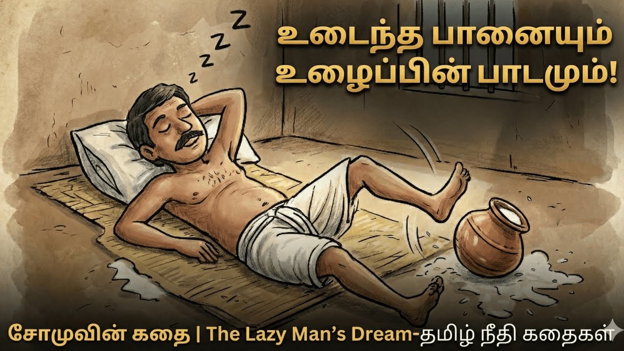 உடைந்த பானையும் உழைப்பின் பாடமும்! 🏺💥 | சோமுவின் கதை | தமிழ் நீதி கதைகள்
