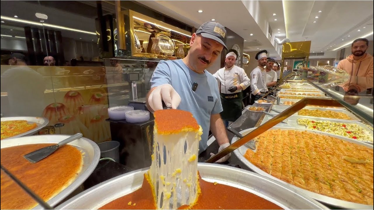 جواهرجي الحلويات السلطان فتح في عباس العقاد كمان وعامل خصم ٥٠٪؜ لمتابعين اكله عدنان