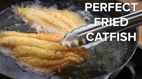 Chef Kevin Belton's Fried catfish and potato salad...