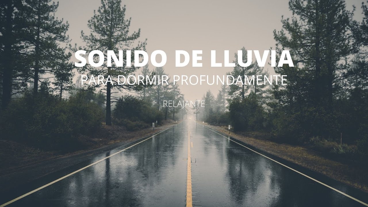 😴 2 HORAS Sonido de lluvia para dormir en 5 minutos 😴 Relajante SIN ...