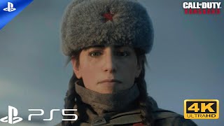Call of Duty Vanguard(PS5). Walkthrough of Mission_6 (Lady nightingale). Ultra Realistic Graphic 4K.