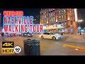 Nashville was a ghost town! | Winter Walking Tour 4K HDR