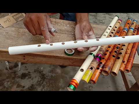 वीडियो: बांसुरी कैसे बनाते हैं
