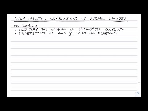 Relativistic corrections to