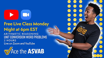 FREE ASVAB Arithmetic Reasoning Class - Unit Conversions Word Problems - Practice Test Questions