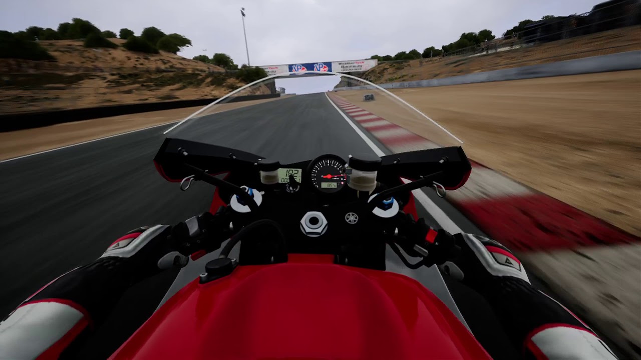 Ride 4 - 1 Lap of Laguna Seca Aboard the Yamaha R7 - YouTube