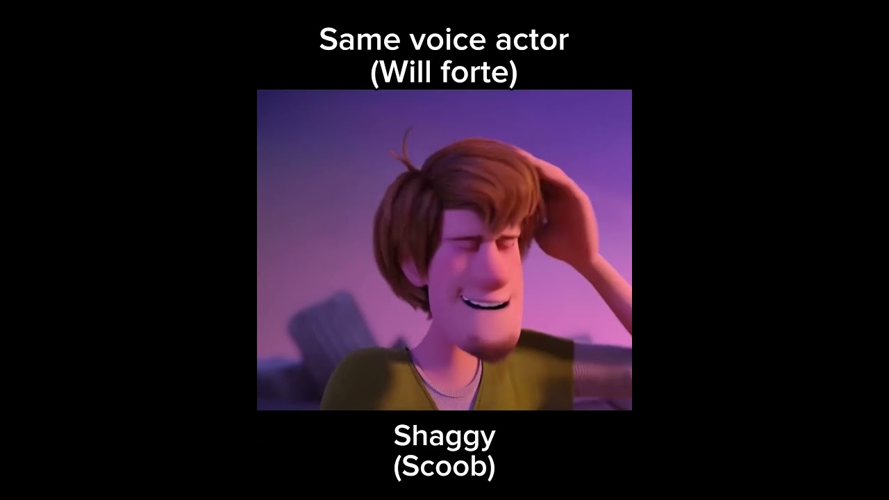 Same voice actor (Will forte)