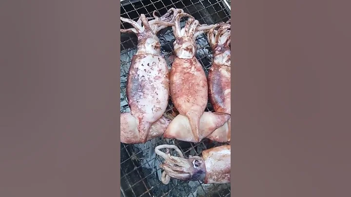 #shorts #Grilled Squid🐙🦑#Inihaw na Pusit🦑🐙