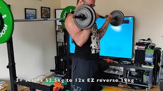 Training Log 531-Ish Wednesday Overhead Press