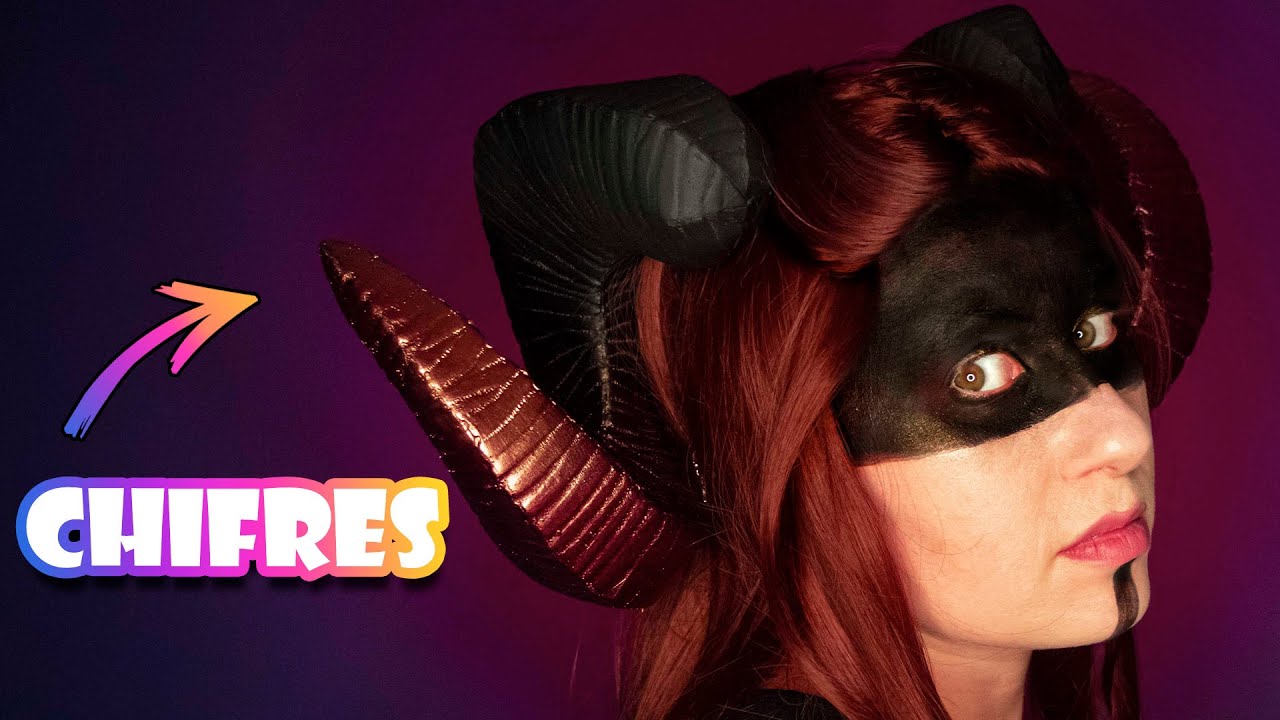 DIY Chifres Simples para sua Fantasia - Tutorial Cosplay - Especial Halloween