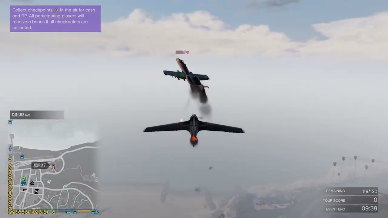 Starling Vs B-11 Dogfight | GTA Online