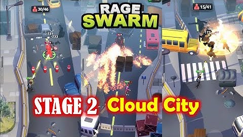Rage Swarm : Stage 2 Cloud City Gameplay