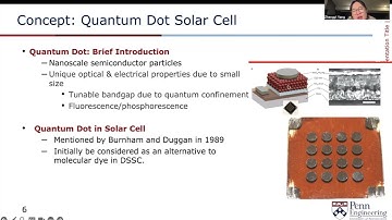Brief Introduction On Quantum Dot Solar Cells