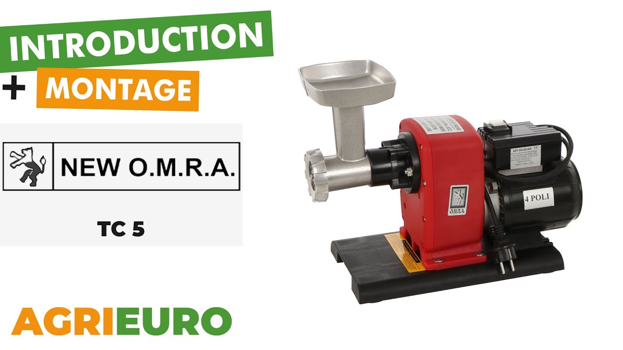 Presentation and Assembly of the New O.M.R.A TC5 Electric Meat