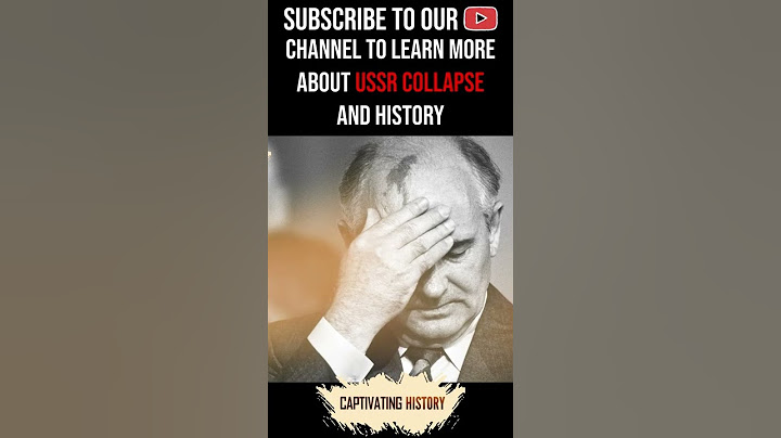 What Was Gorbachev’s Role in the Collapse of the USSR? #shorts