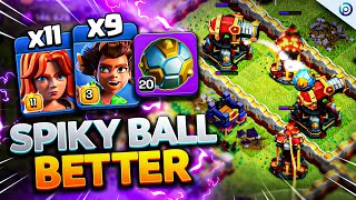 SPIKY BALL makes ROOT RIDER VALK SPAM even BETTER | Best TH16 Attack Strategy Clash of Clans