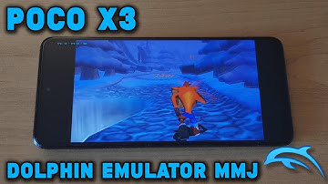Xiaomi Poco X3 (SD 732G) - SuperSmashBros.Melee / Burnout2:POI / CrashBandicoot - Dolphin MMJ - Test