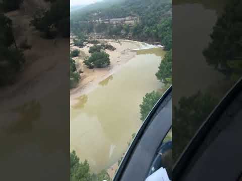 Searching and praying.