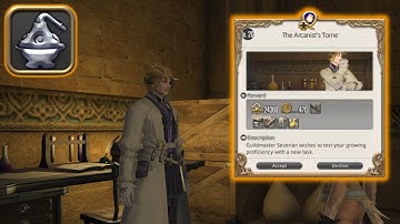 QQ - FFXIV - Alchemist Level 20 - The Arcanists Tome