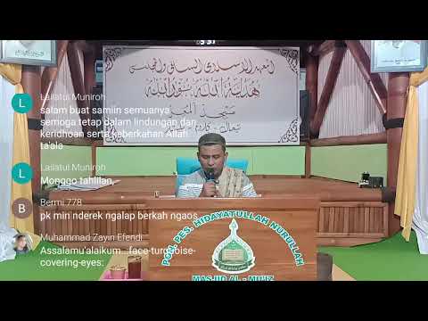 Tahlil Bersama & Kuliah Subuh Tafsir Al Ibris  di PP. Hidayatullah Blitar | Jum'at, 2-2-2024