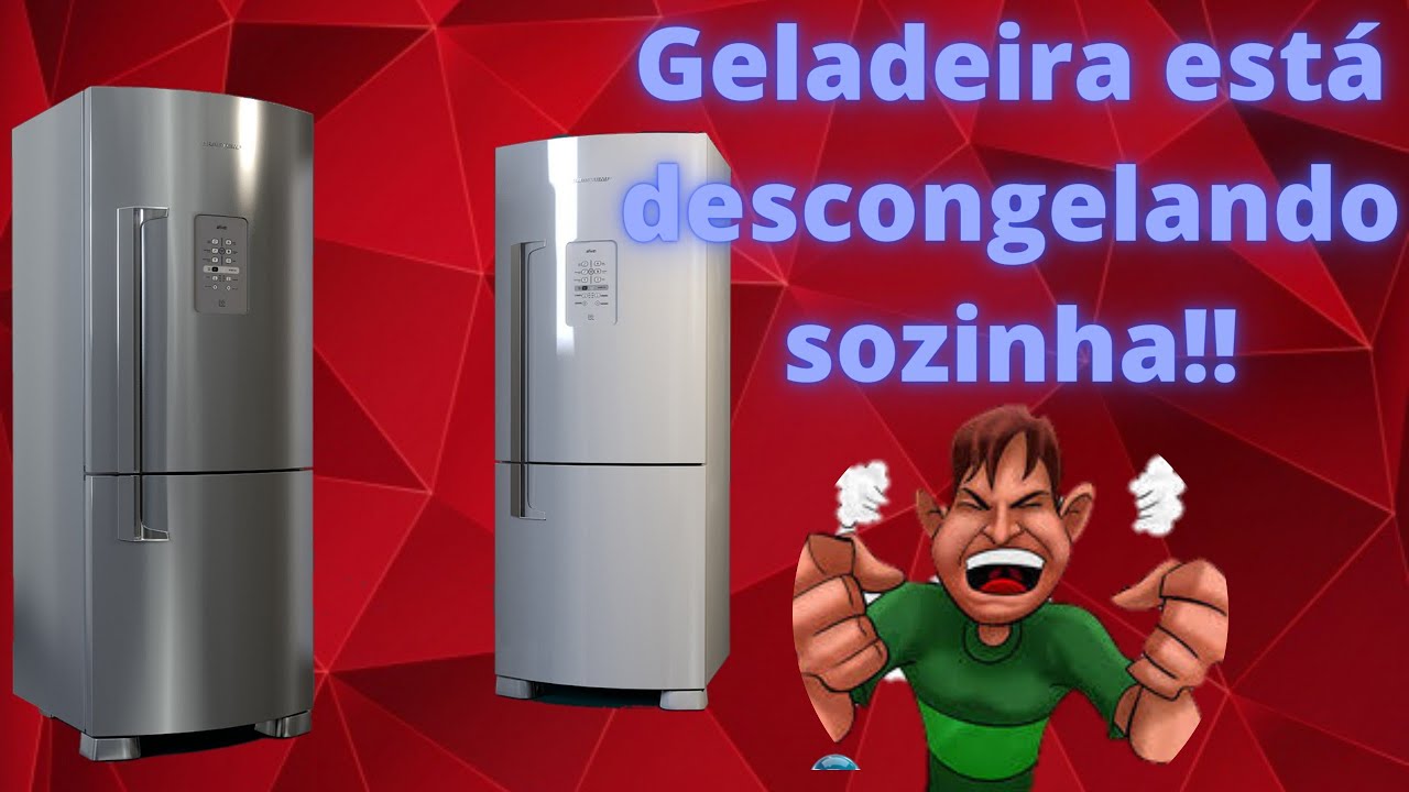 geladeira está descongelando sozinha,oq pode ser ? - YouTube
