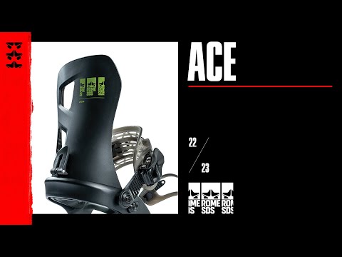2023 Rome Ace Snowboard Bindings