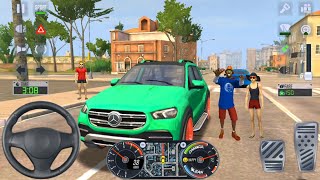Mercedes AMG 4x4 Conducción de coche - Juegos de coches Android 3D City Drive - Taxi Sim 2020 screenshot 4
