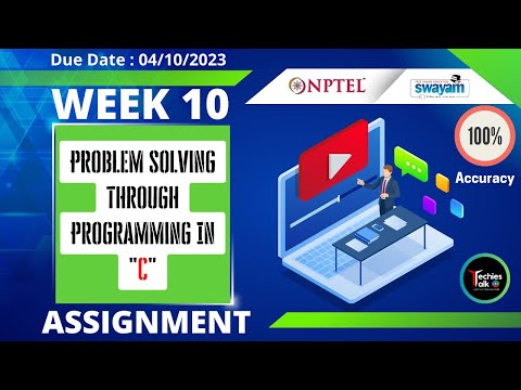 NPTEL Problem Solving Through Programming In C Week-10 Quiz Assignment Solution | July 2023 #nptel