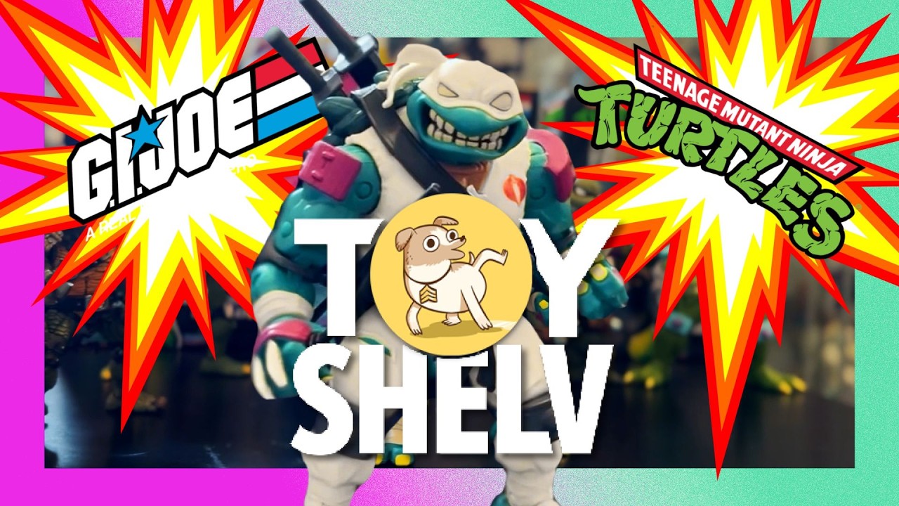 CROSSOVER MAYHEM: TMNTxGIJOE SLASH REVIEW TOYSHELVxSGTPIDDLES