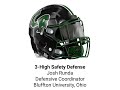 3 High Safety Defense - Josh Runda - Bluffton Univ.