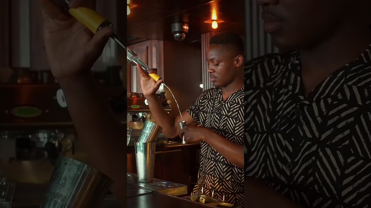 The 'What a Pear' cocktail at The Gigi Bar on the 6th floor of Cape Town Rooftop Bar! 🍐