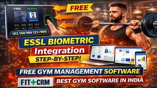 ESSL Biometric Integration Step by Step | FREE Gym Management Software | Best Gym Software in India screenshot 3