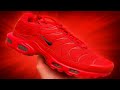 nike tn monogram red