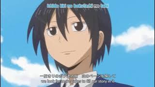 Danshi Koukousei no Nichijou opening with english subtitles